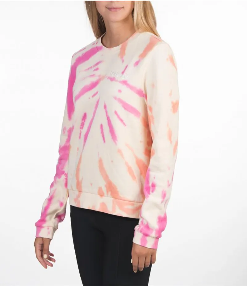 Hurley Allover Tie Dye Crew Multi Color 2020-4